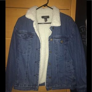 fur lined jean jacket!